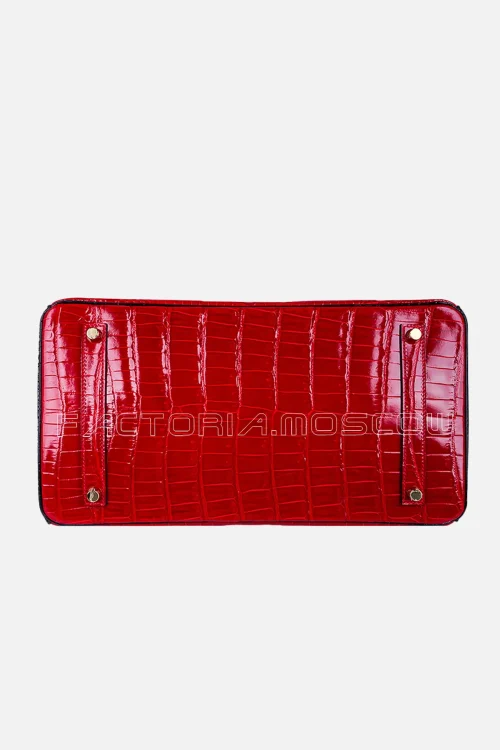 Hermes HSS Birkin 35 Porosus Crocodile Colour Braise/Black GHW