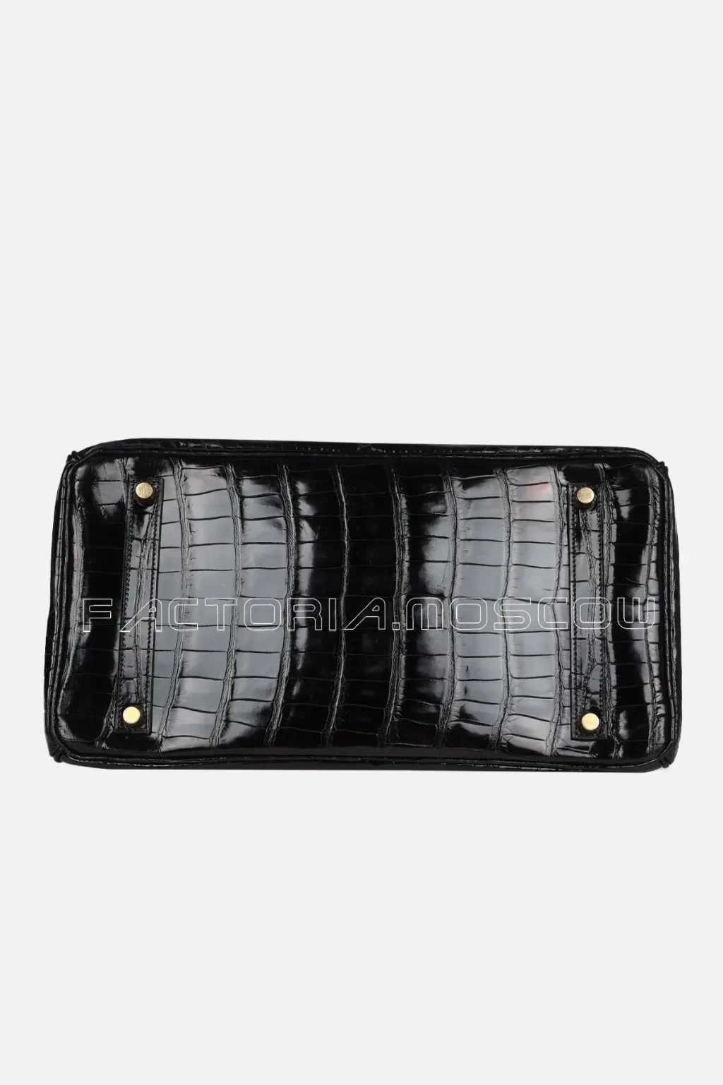 Hermès Birkin 35 Shiny Porosus Crocodile Colour Black GHW