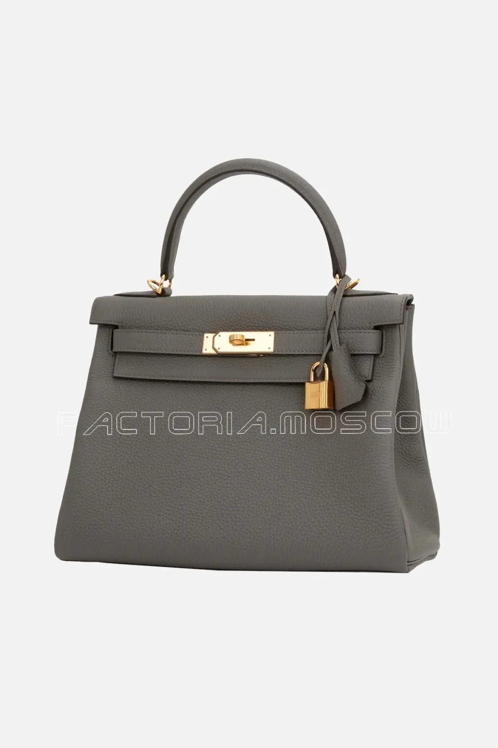 Hermès Kelly Retourne 28 Etain Togo GHW