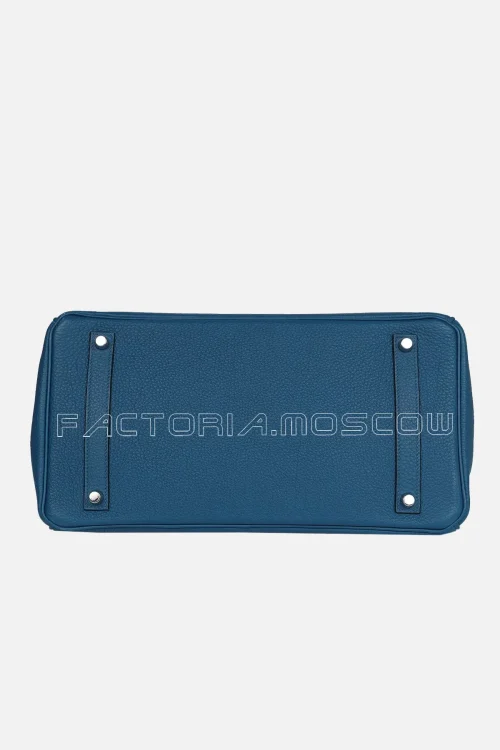 Hermès Birkin 35 Togo Colour Bleu De Galice PHW