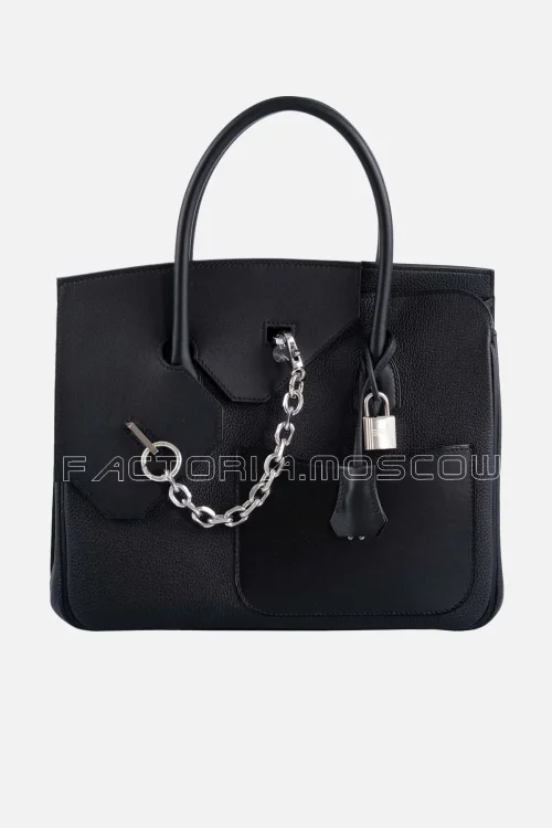 Hermes Birkin En Desordre Black Togo And Swift PHW