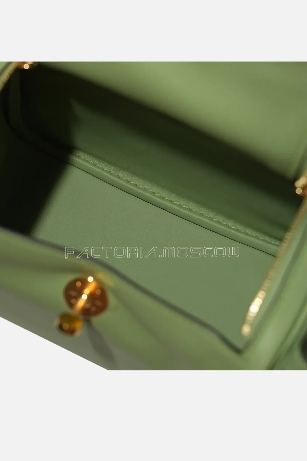Hermès Mini Lindy 20 Vert Criquet Swift GHW