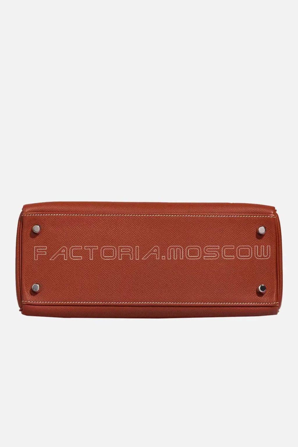 Hermès Kelly Sellier 28 Epsom Colour Brique PHW