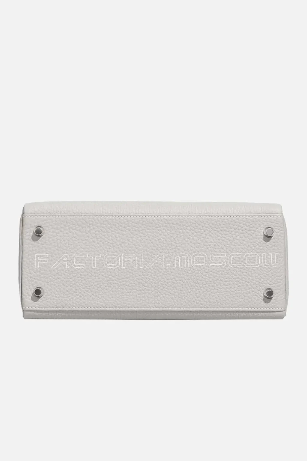 Hermès Kelly Retourne 28 Togo Gris Pâle PHW