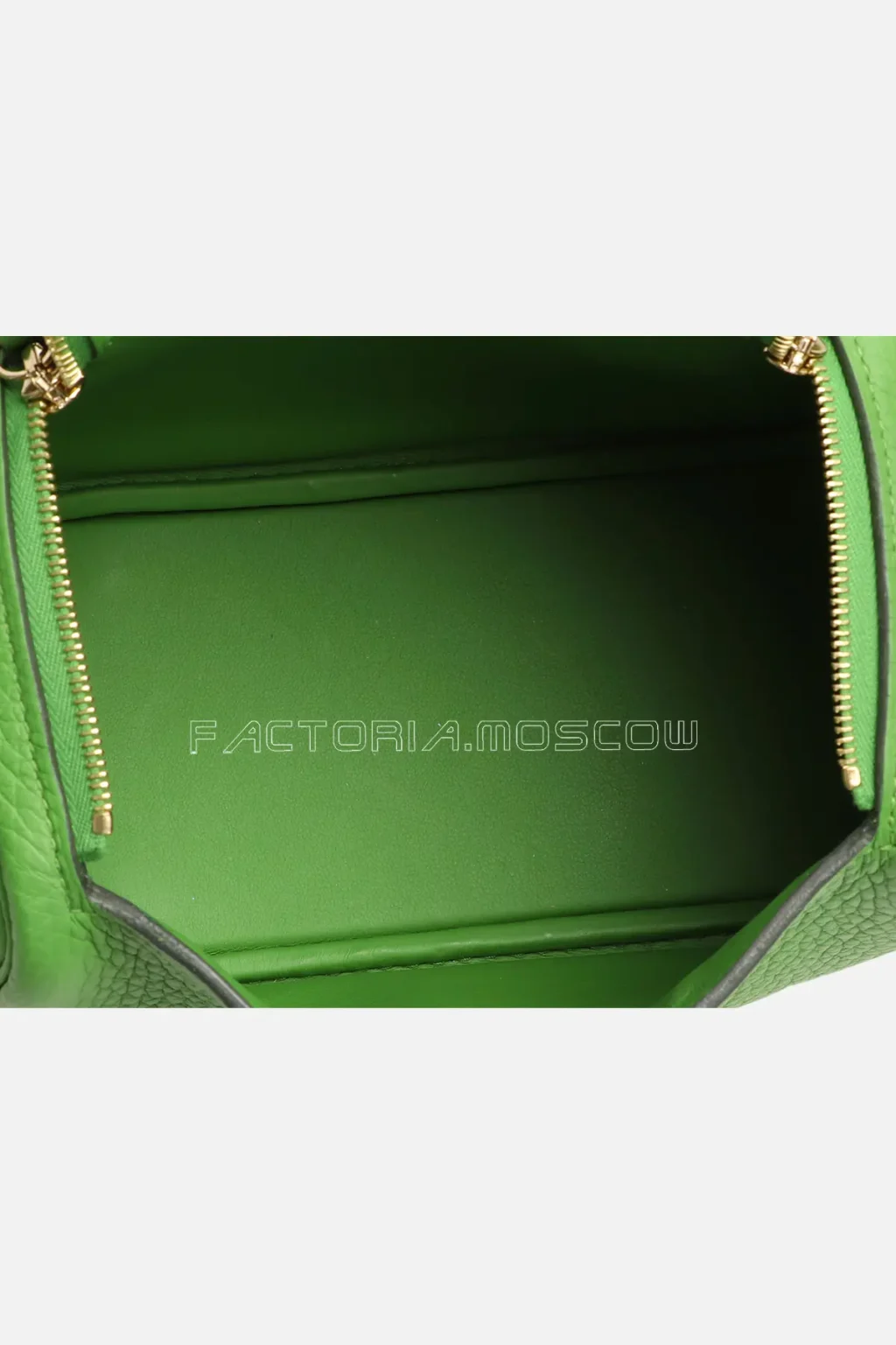 Hermès Mini Lindy 20 Vert Yucca Clemence GHW