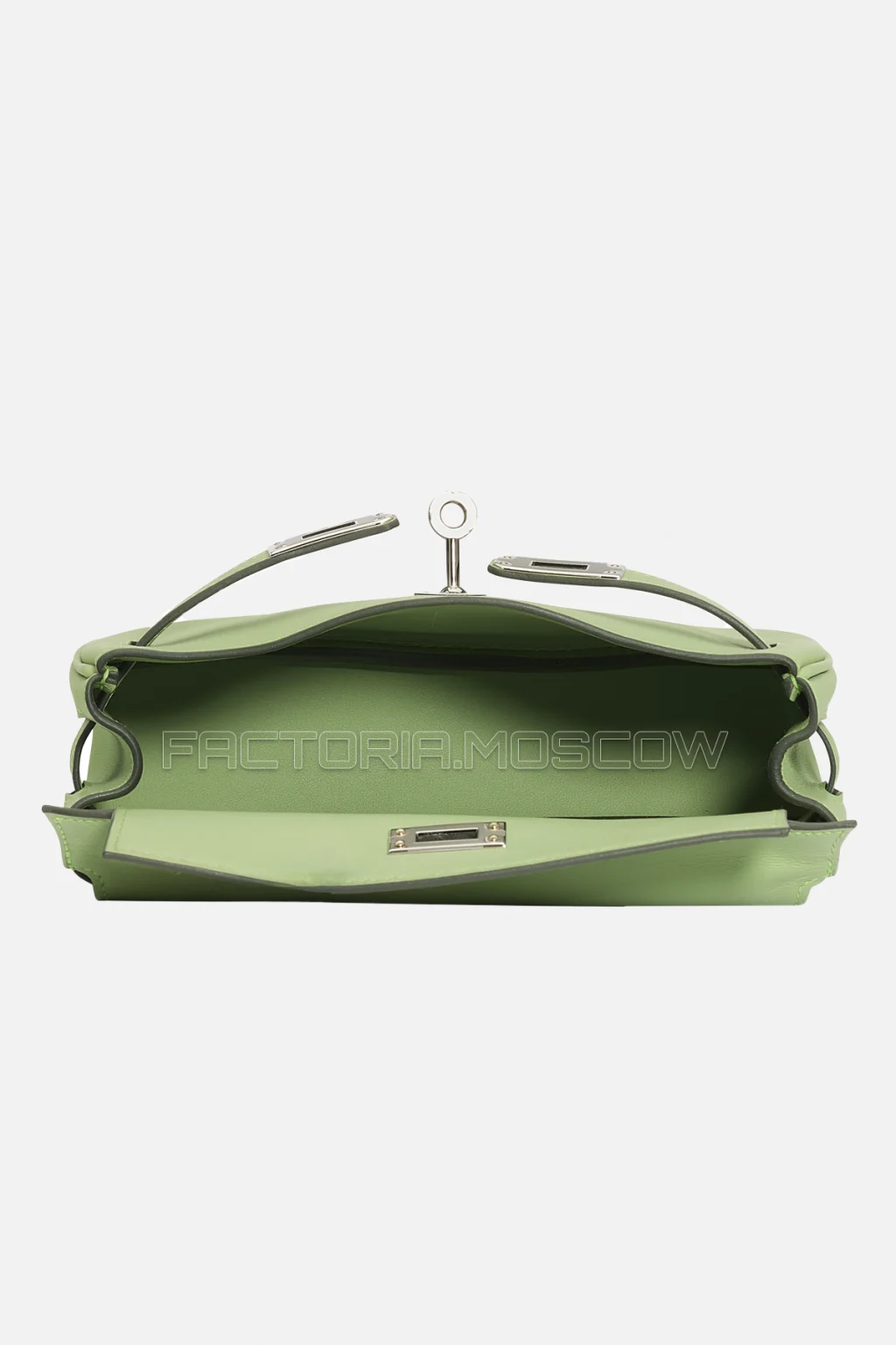 Hermès Kelly Moove Vert Criquet Swift PHW