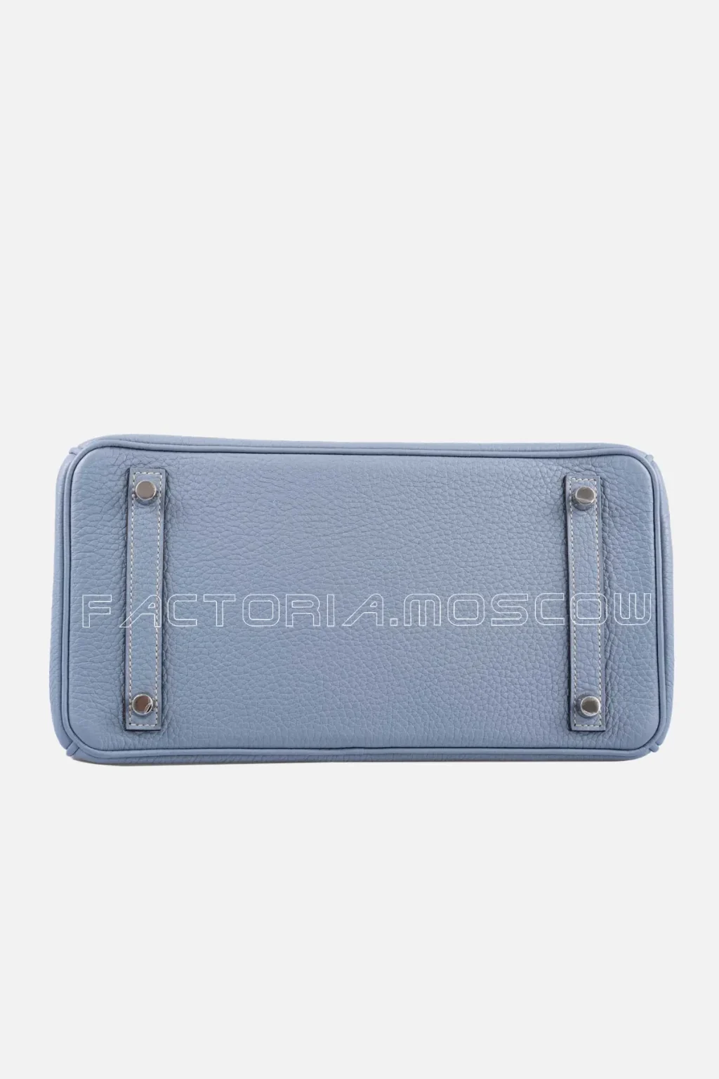 Hermes Birkin 30 Blue Saint Cyr Clemence PHW