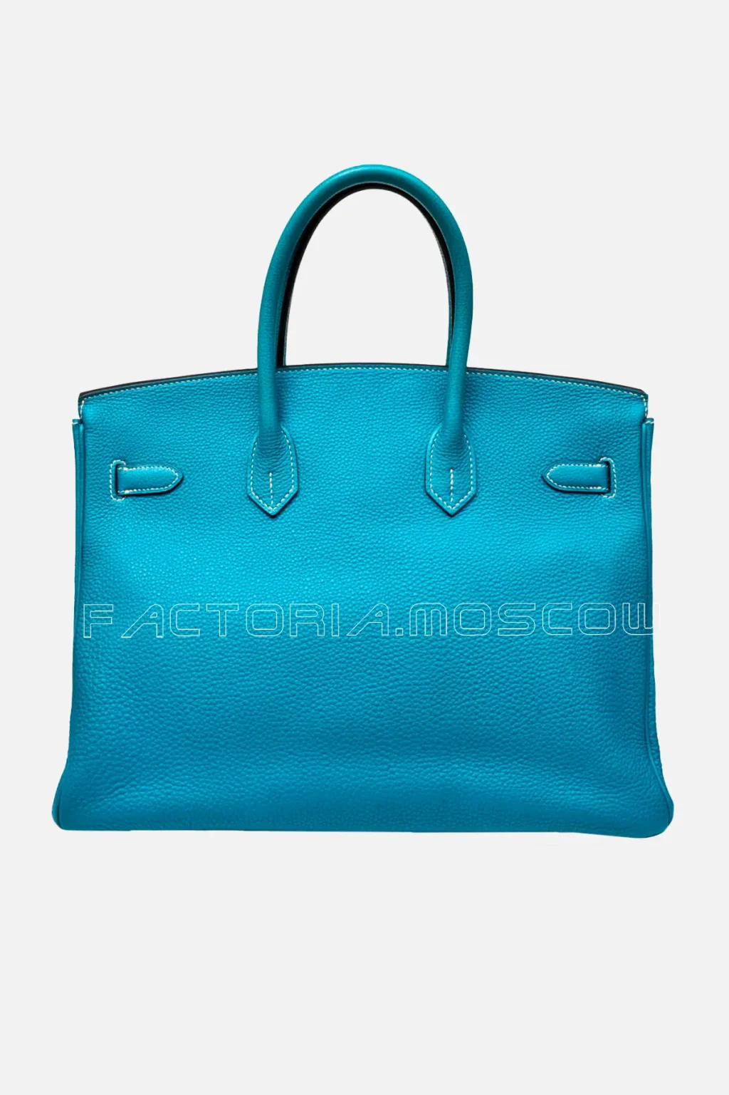 Hermès  Birkin 35 Clemence Colour Bleu Jeans GHW