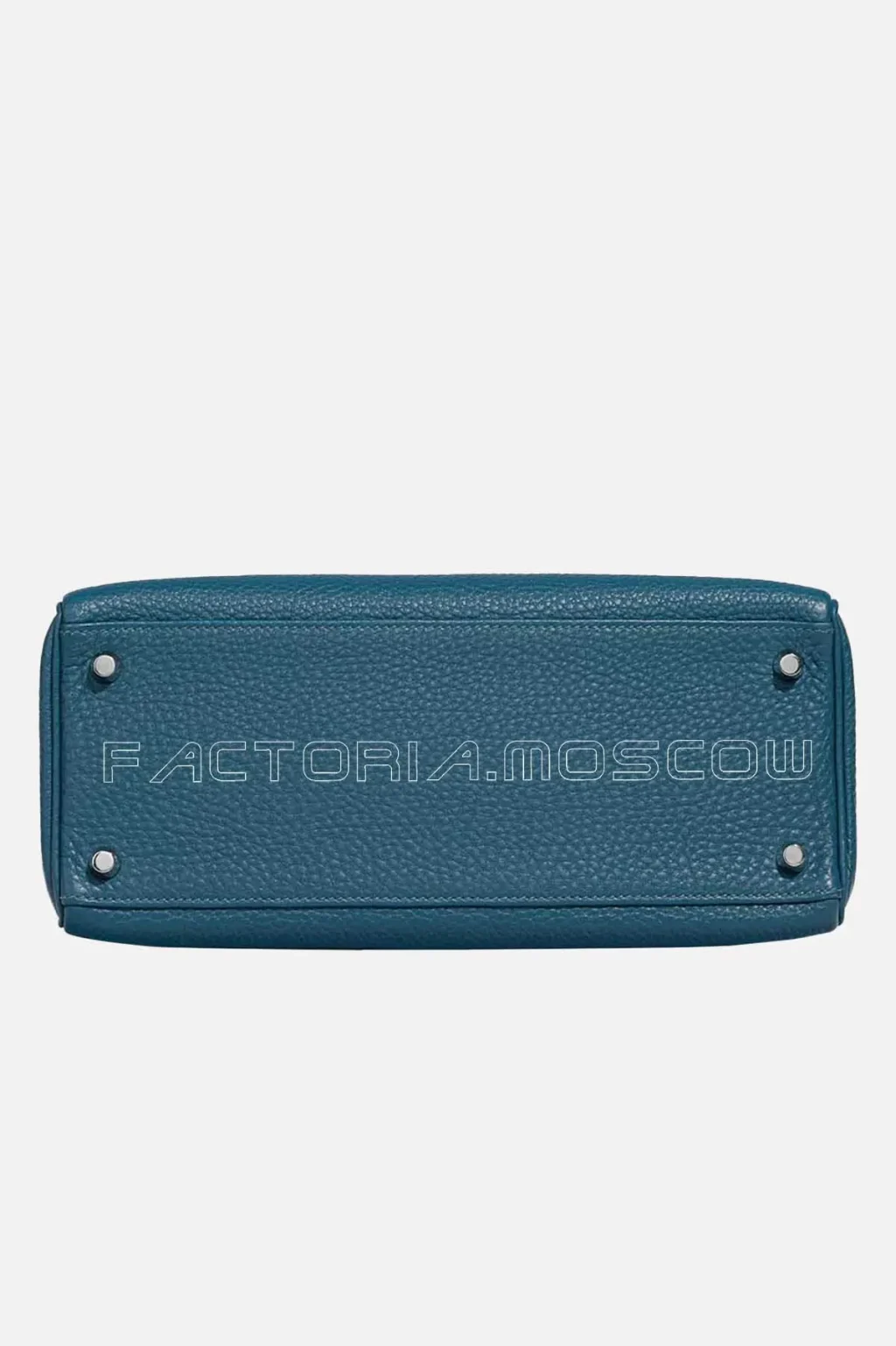 Hermès Kelly Retourne 28 Togo Colour Blue Colvert PHW