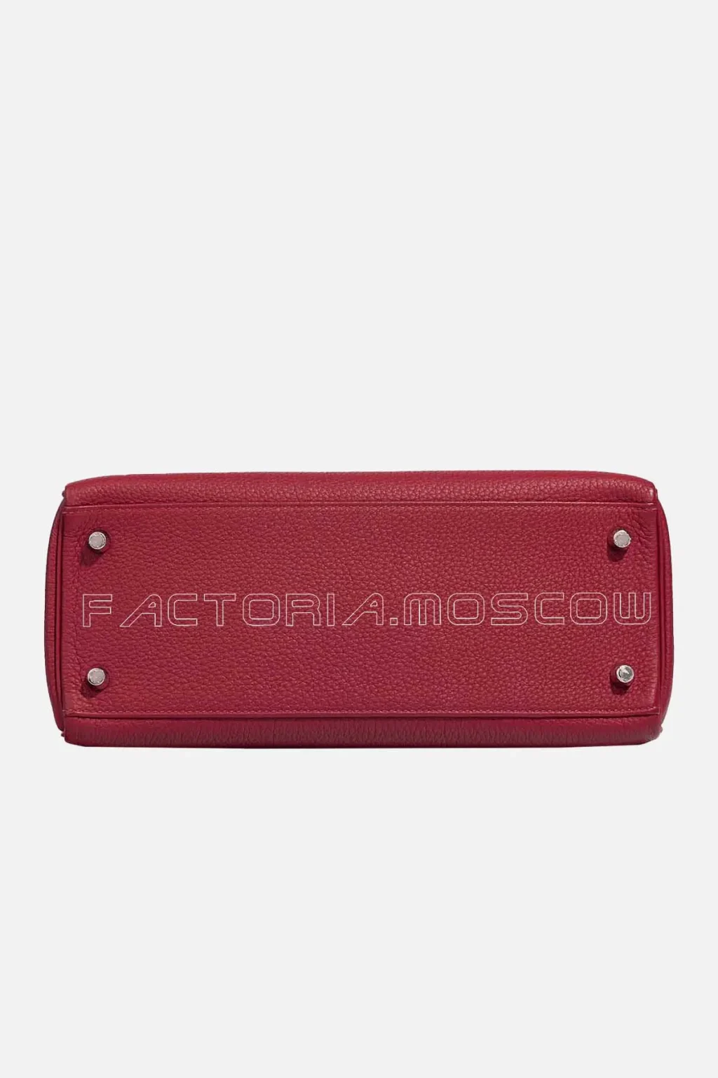 Hermès HSS Kelly Retourne 28 Togo Rouge Grenat/Gris Asphalt PHW