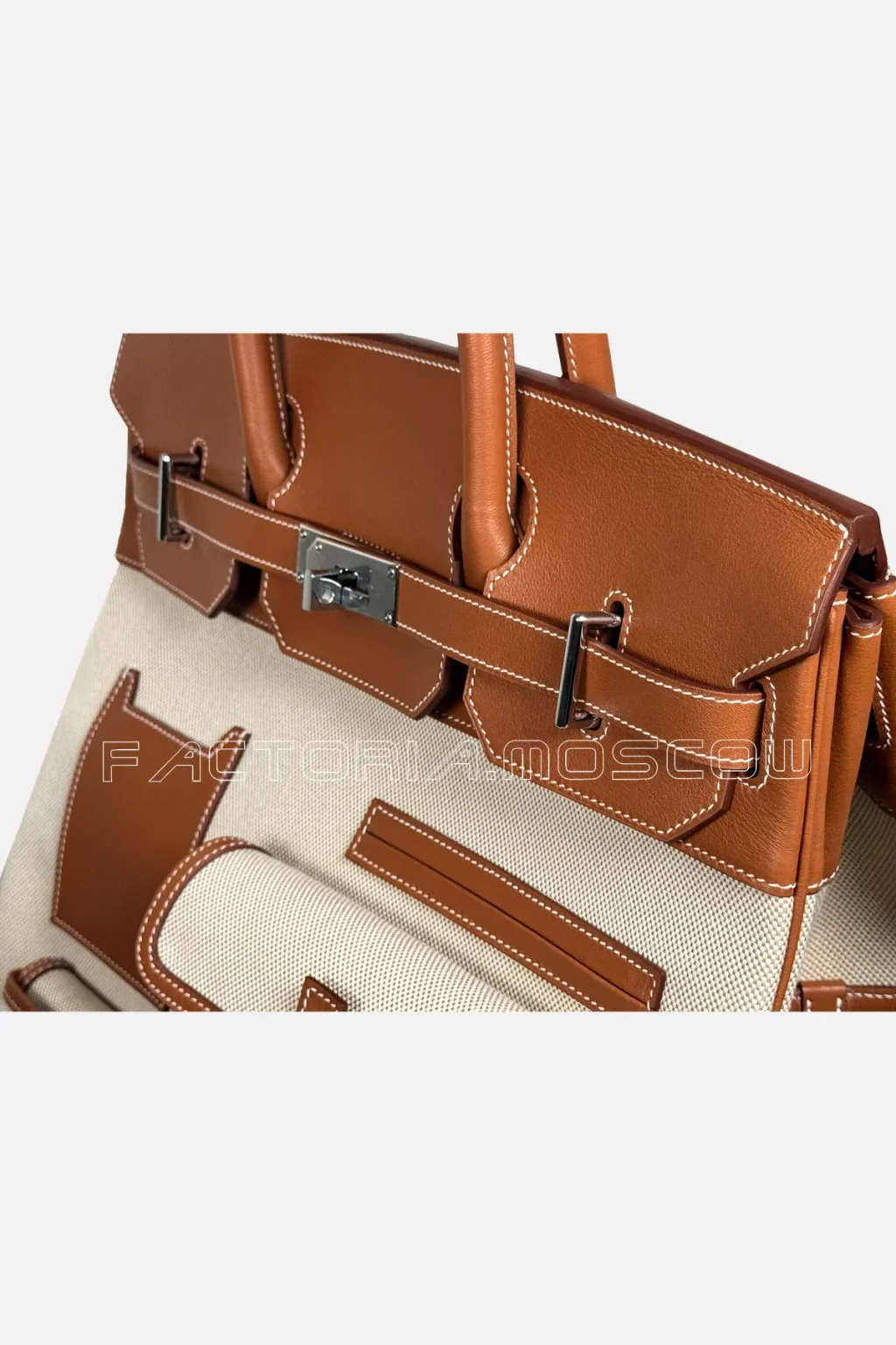 Hermes Birkin HAC 40 Swift/Toile H Colour GHW PHW