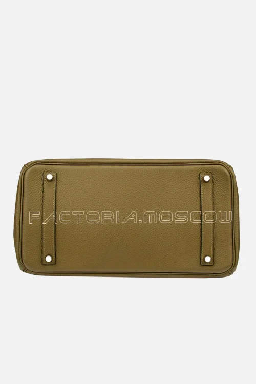 Hermès Birkin 35 Clemence Colour Vert Bronze PHW