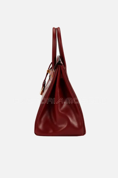 Hermès Birkin 35 Box Calf Colour Rouge H GHW