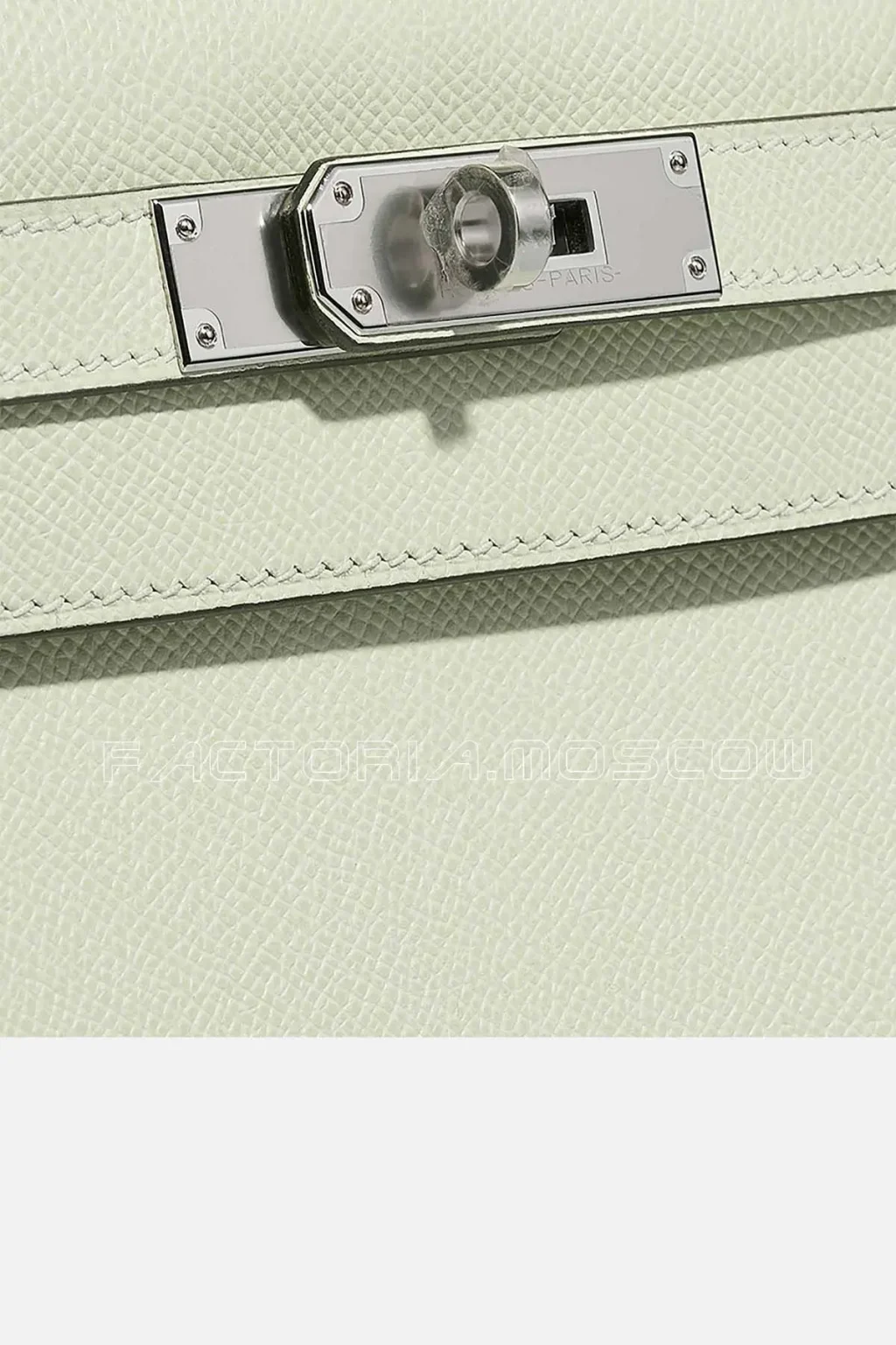 Hermès Kelly Sellier 28 Epsom Colour Vert Fizz PHW