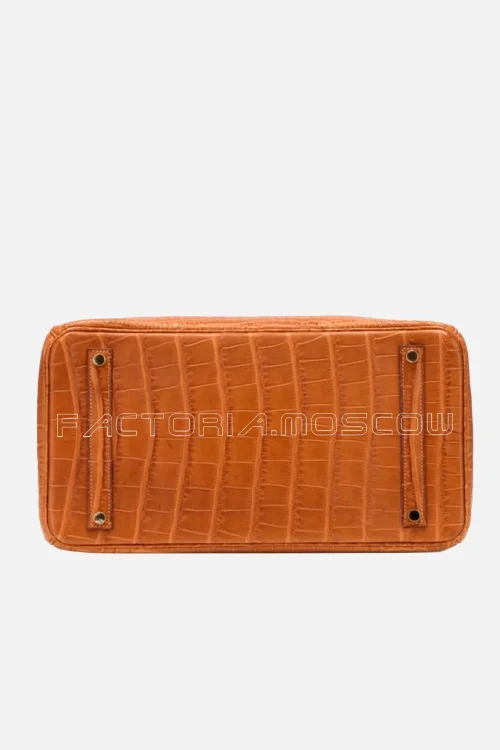 Hermès Birkin 35 Matte Alligator Colour Kraft GHW