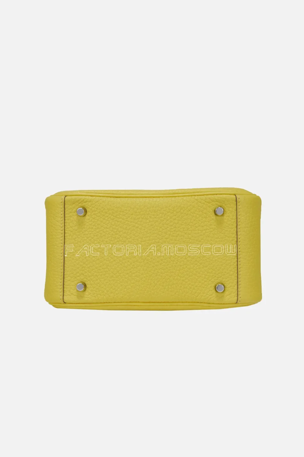 Hermès Lindy Mini 20 Clemence Lime PHW