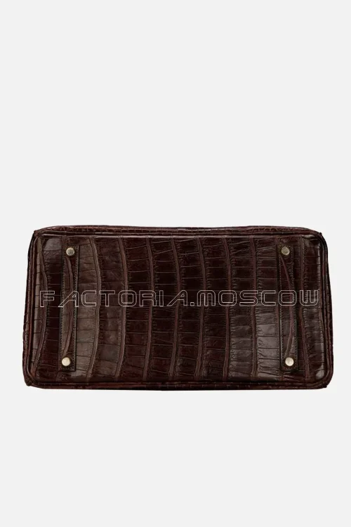 Hermès Birkin 35 Crocodile Porosus Colour Miel GHW