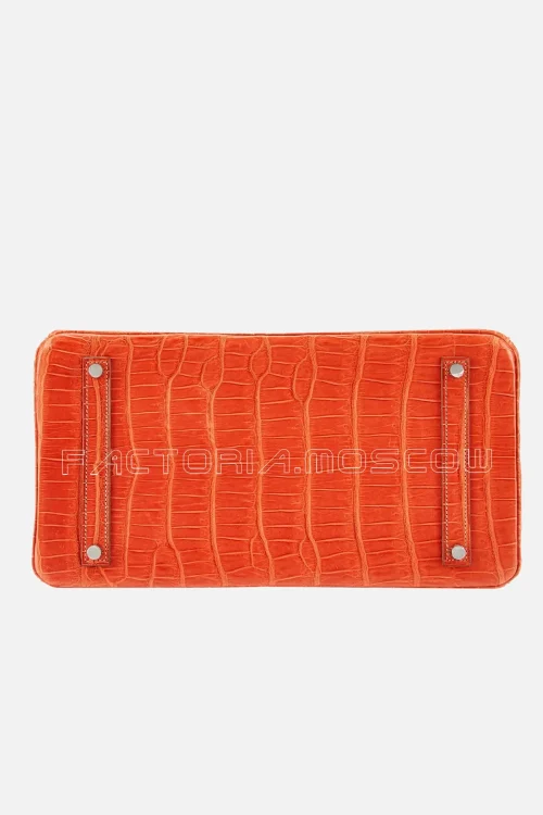 Hermès Birkin 35 Matte Porosus Crocodile Colour Sanguine PHW