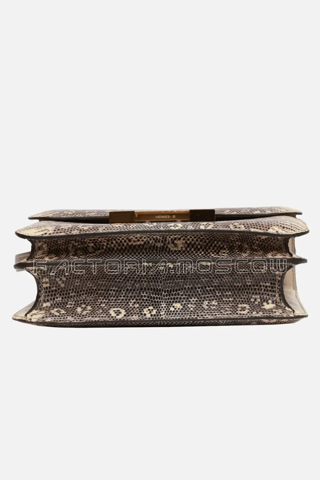 Hermès Mini Constance 18 Ombre Lizard Varanus Salvator GHW