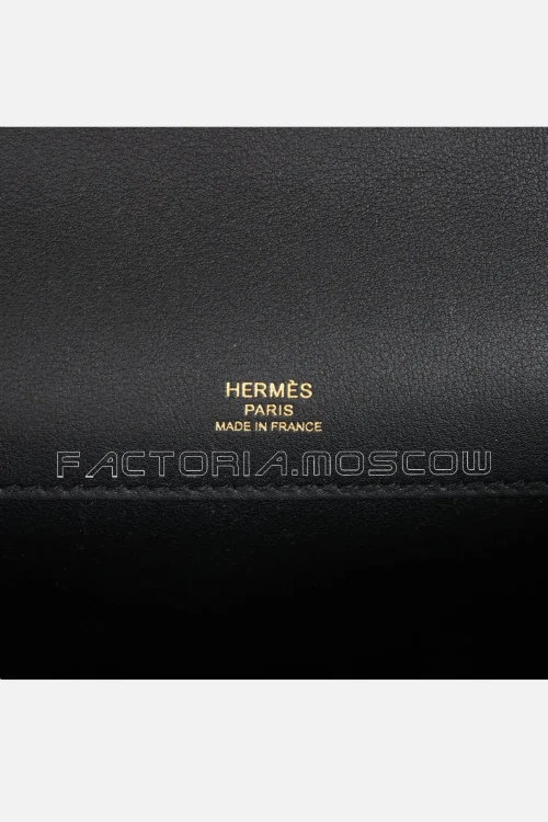 Hermès Kelly Cut Black Swift GHW