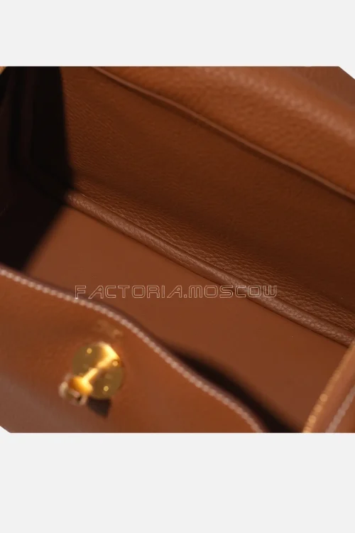 Hermès Lindy 26 Gold Clemence GHW