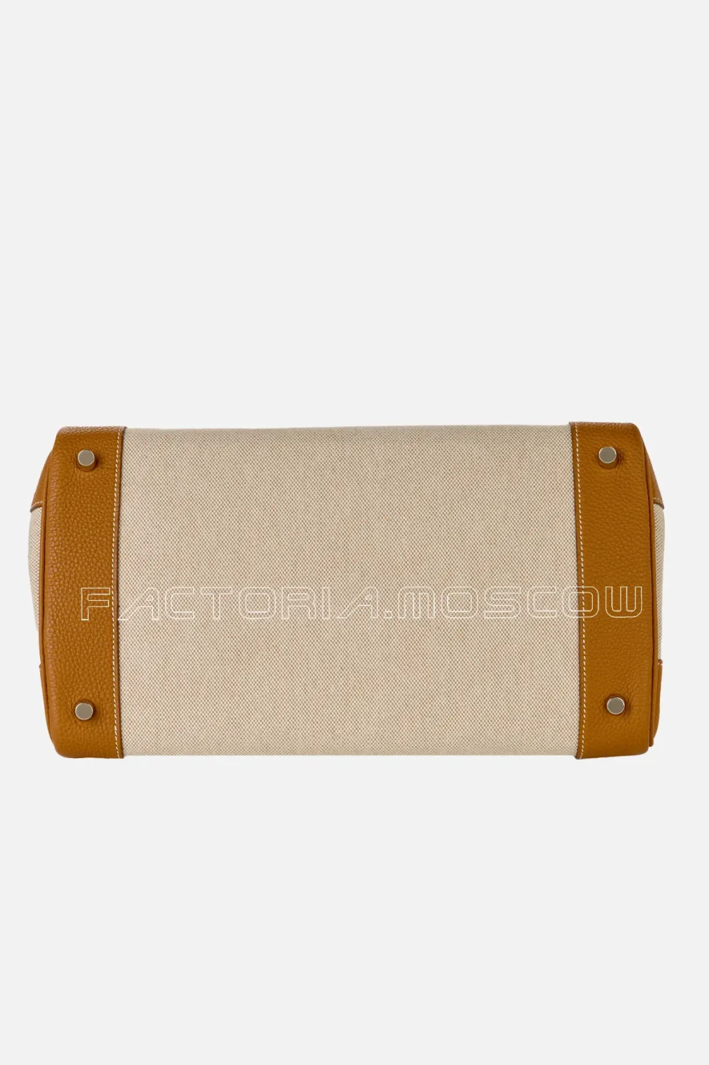 Hermès Birkin 35 Gold Togo And Ecru Toile PHW