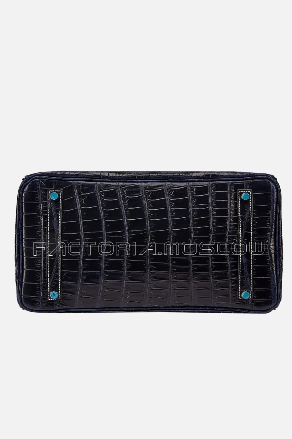 Hermès Birkin 35 Matte Niloticus Crocodile Colour Bleu Indigo PHW