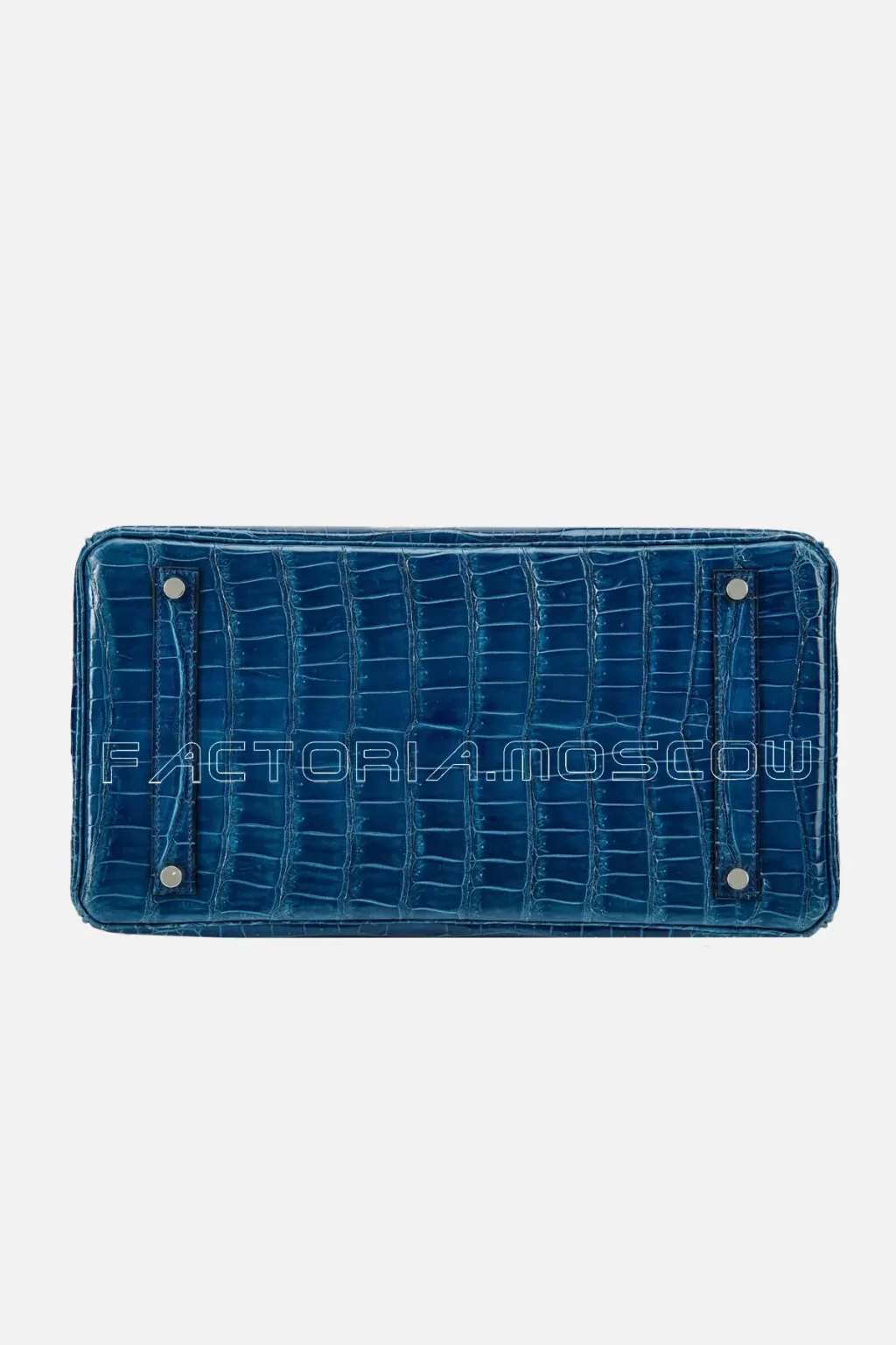 Hermès Birkin 35 Shiny Porosus Crocodile Colour Bleu Roi PHW