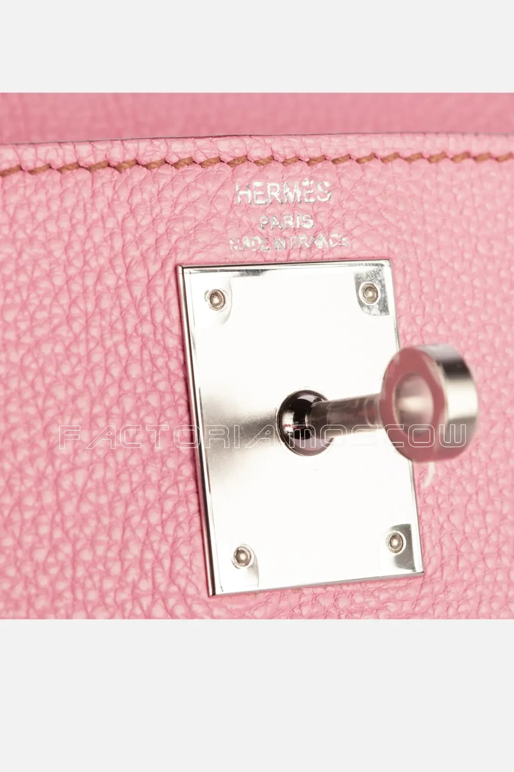 Hermès Kelly Retourne 28 Togo Leather Colour Bubblegum PHW