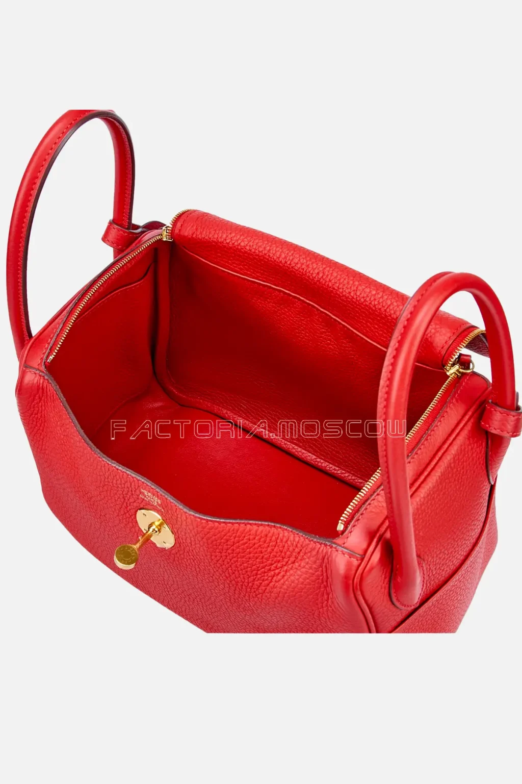 Hermès Lindy 26 Rose Pourpre Evercolor PHW