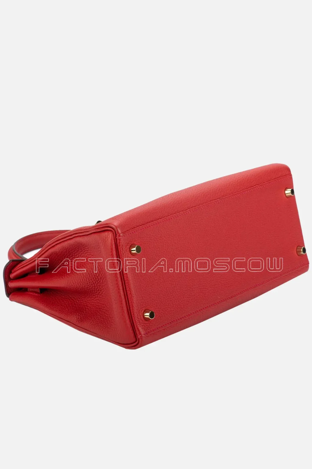 Hermès Kelly Retourne 28 Togo Colour Geranium GHW
