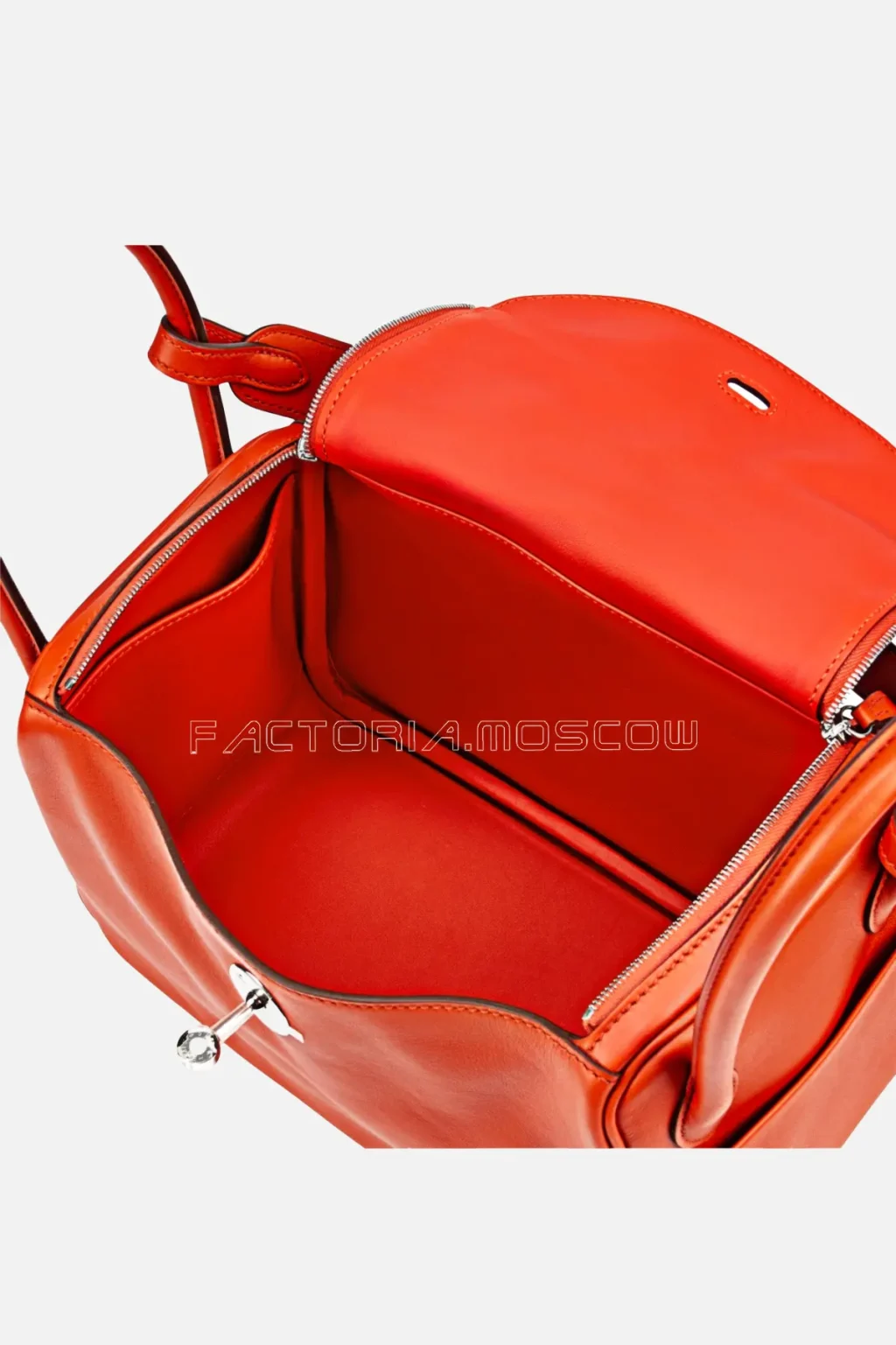 Hermès Lindy 26 Swift Terre Battue And Capucine PHW