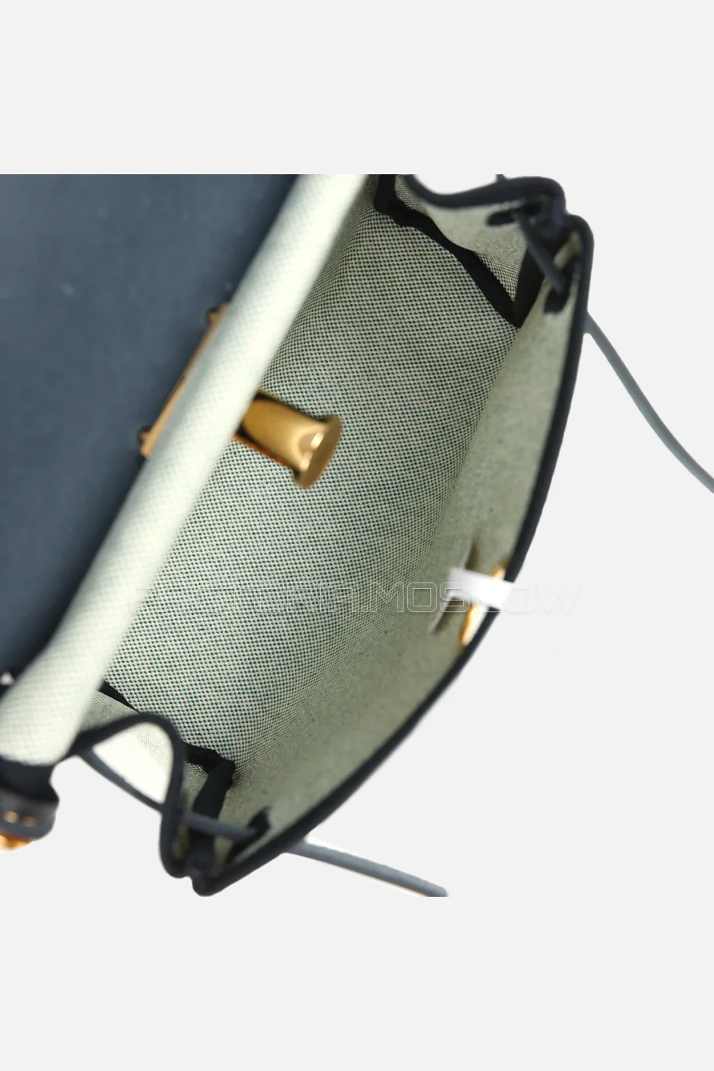 Hermès Herbag Zip 20 Mini Ecru And Vert Moyen Toile H Canvas And Black Vache Hunter GHW