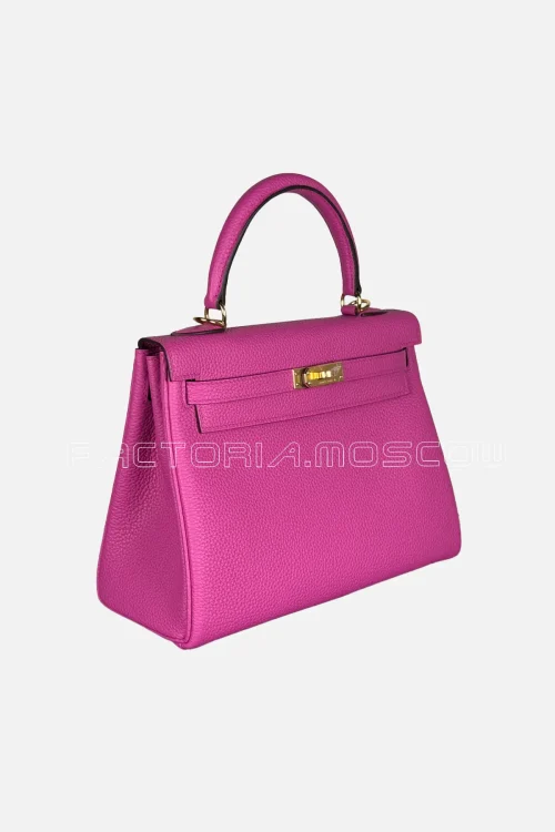 Hermes Kelly Retourne 25 Togo Colour Magnolia GHW