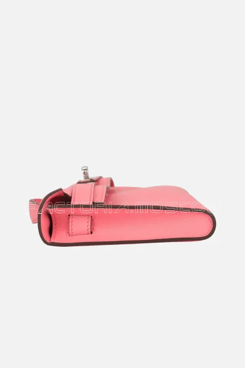 Hermès Kelly Cut Rose D'Ete Swift PHW