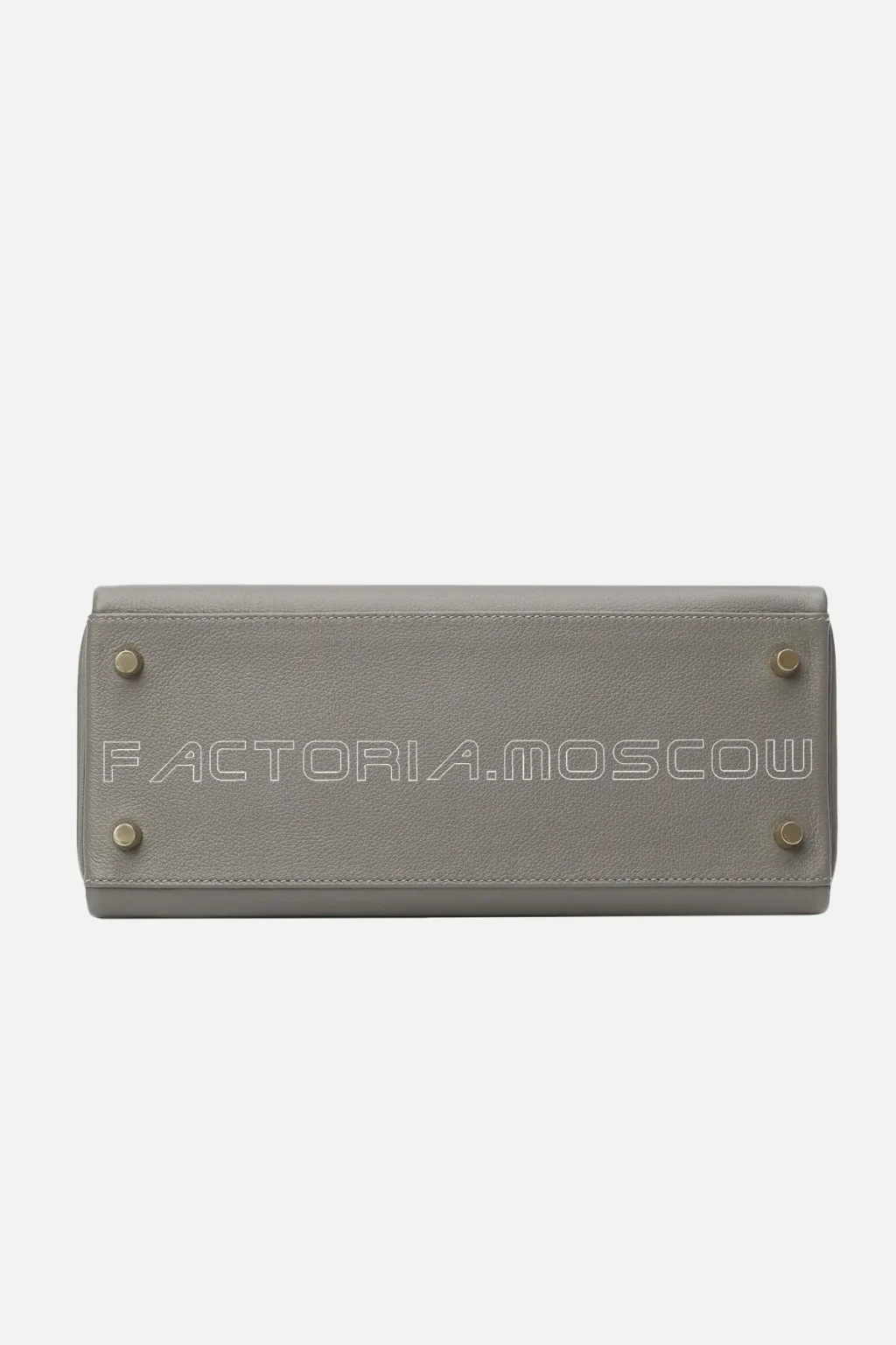 Hermes Kelly Retourne 28 Evercolor Colour Gris Meyer GHW