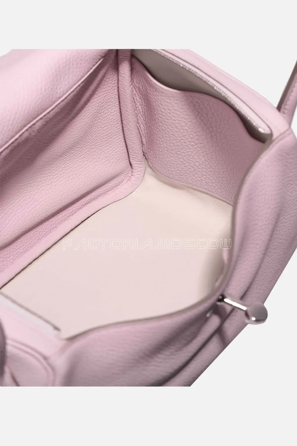 Hermès Lindy 26 Clémence Mauve Pâle/Nata PHW