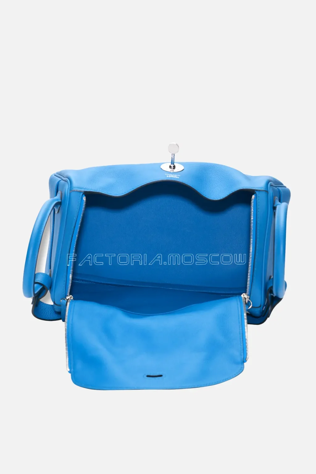 Hermès Lindy 26 Evercolor Bleu Zanzibar PHW
