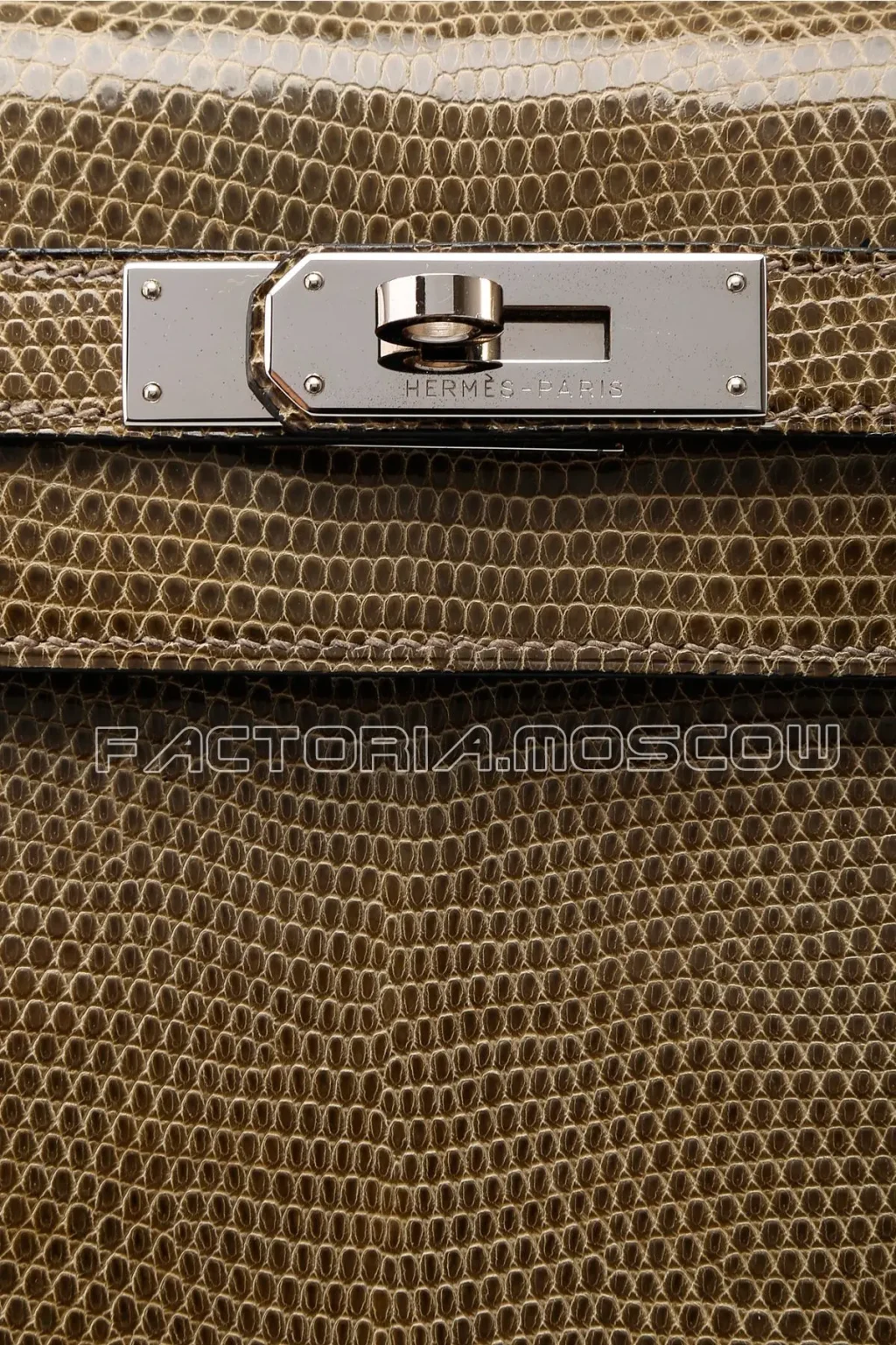 Hermes Kelly Sellier 28 Lizard Colour Ebene PHW