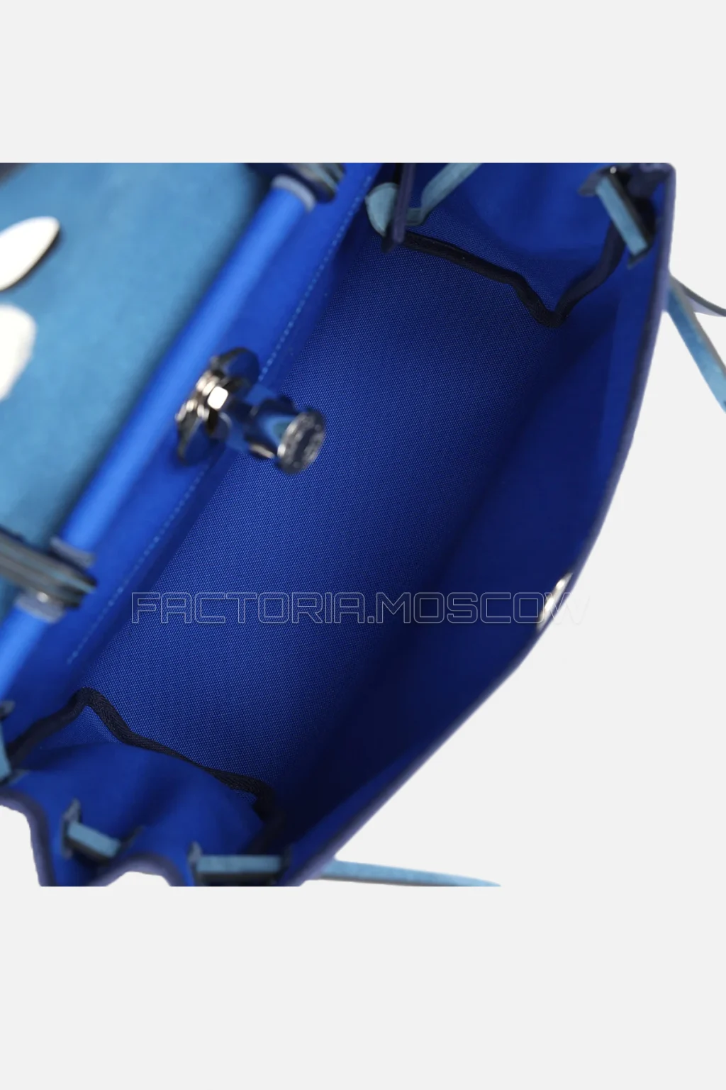 Hermès Herbag Zip PM 31 Bleu Bill Toile Militaire Canvas And Bleu Saphir Vache Hunter PHW