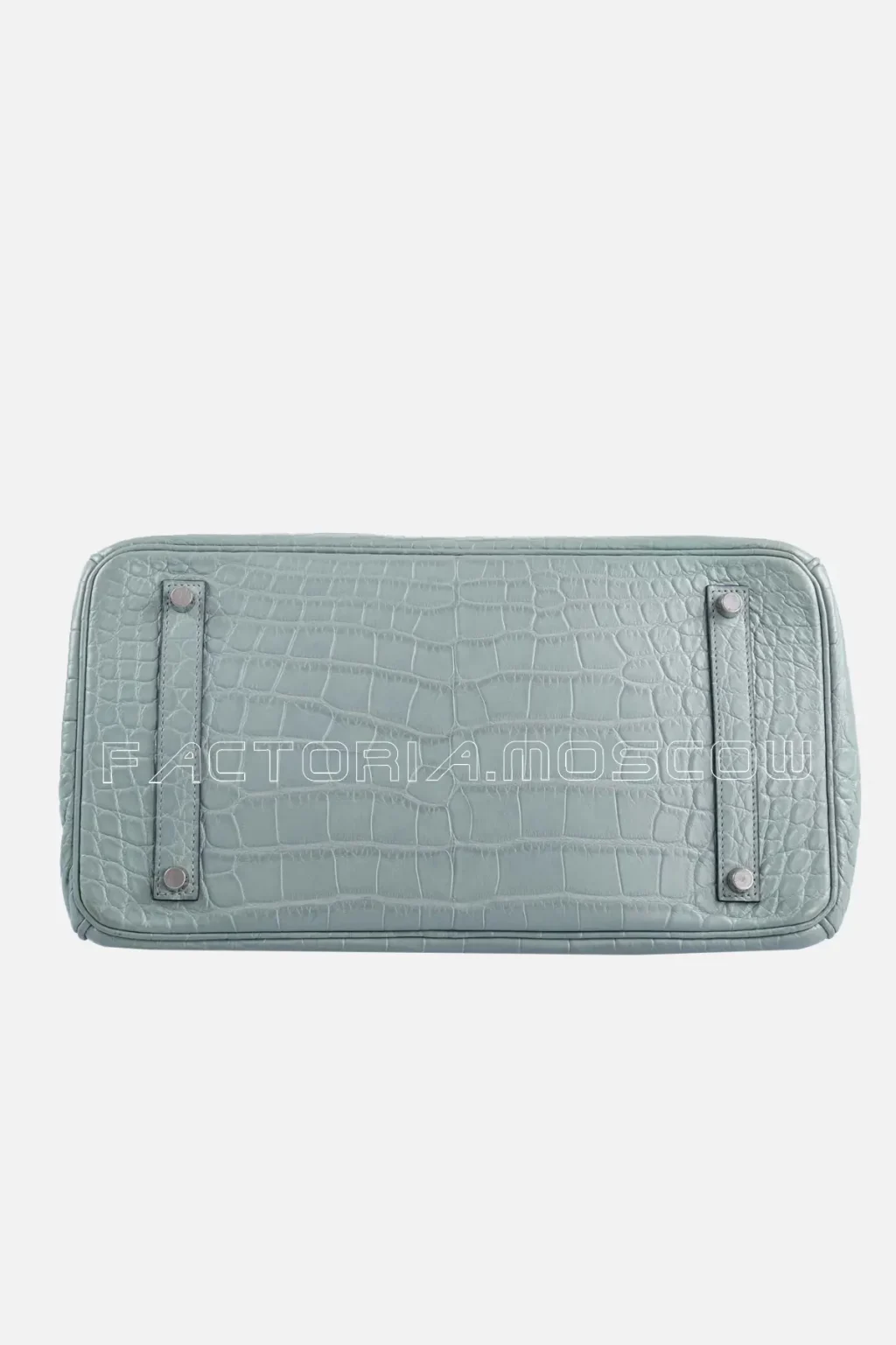 Hermes Birkin 35 Matte Alligator Colour Ciel PHW