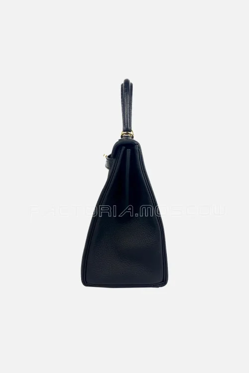 Hermes Kelly Touch 28 Black Leather Togo And Matte Alligator GHW