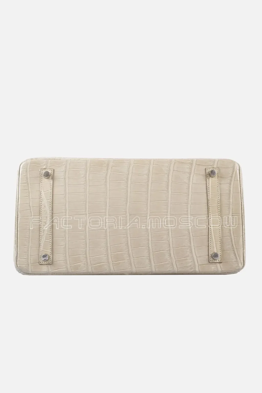 Hermes Birkin 35 Matte Porosus Crocodile Colour Beton PHW