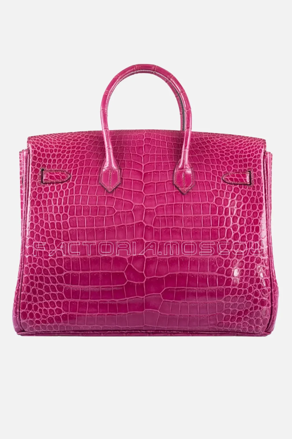 Hermes Birkin 35 Porosus Crocodile Colour Fuchsia GHW