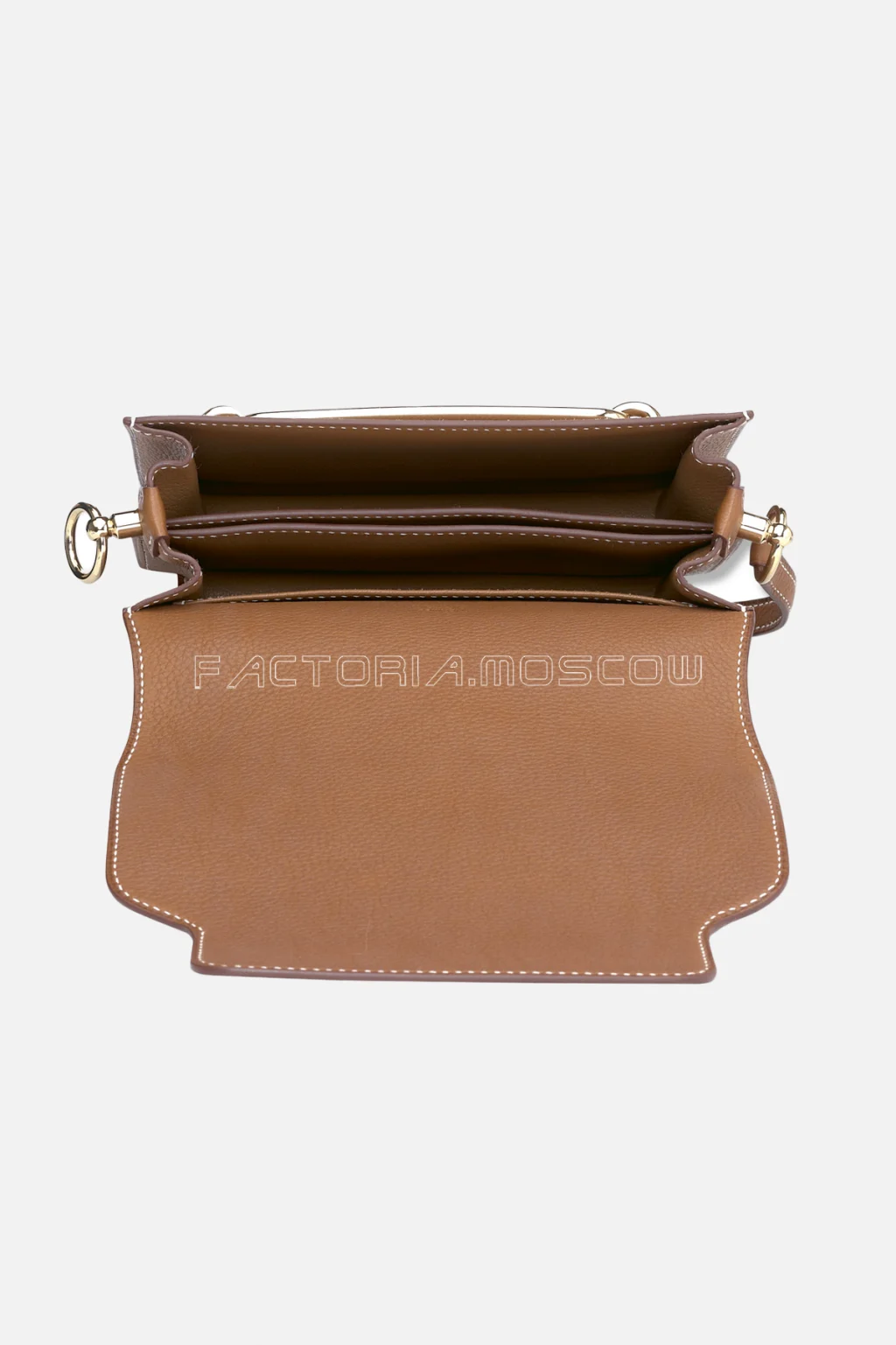 Hermès Mini Roulis 18 Fauve Barenia GHW