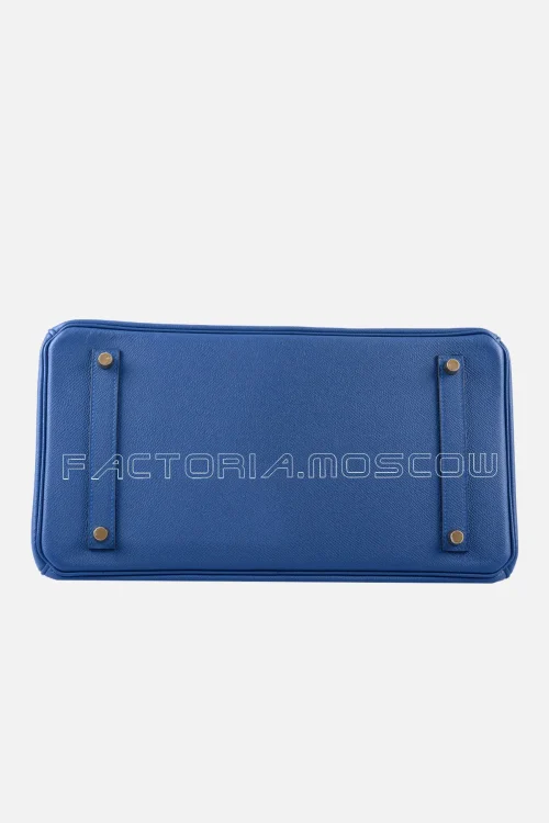 Hermes Birkin 35 Epsom Colour Blue Agate GHW
