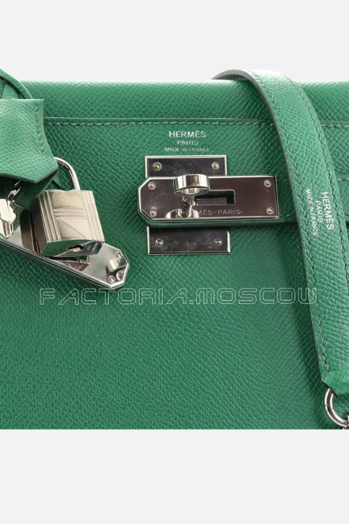 Hermes Kelly Sellier 28 Epsom Colour Cactus PHW