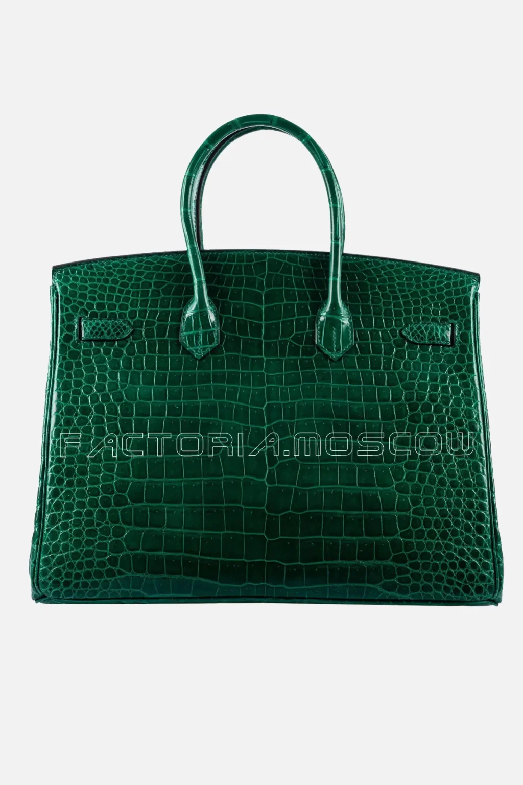 Hermes Birkin 35 Porosus Crocodile Colour Vert Emerald PHW
