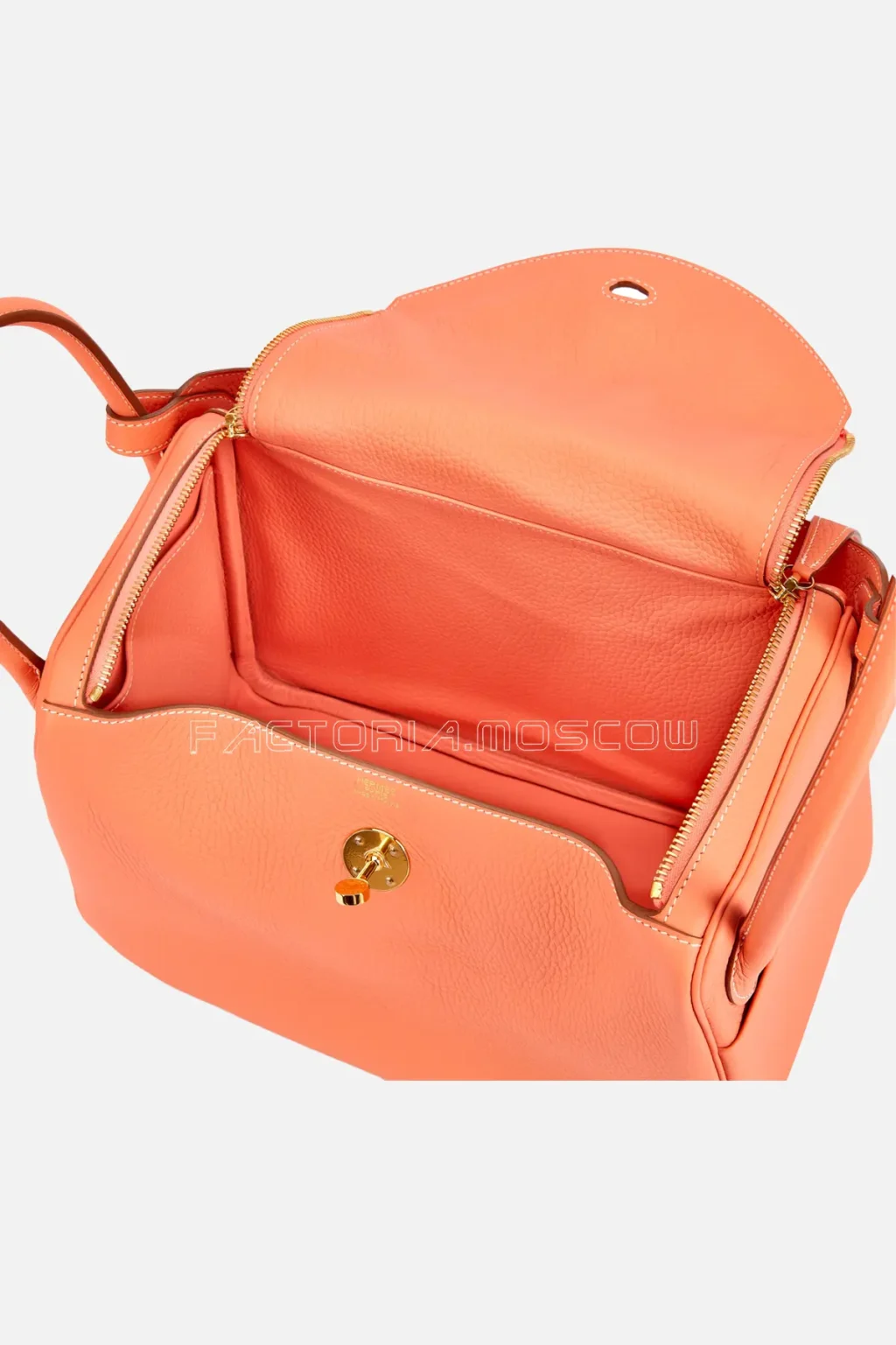 Hermès Lindy 30 Crevette Clémence GHW