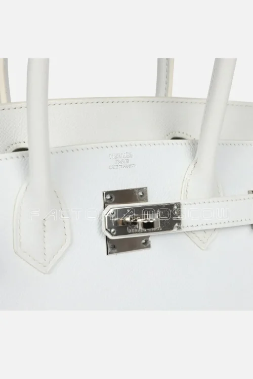 Hermès Birkin 30 White Epsom PHW